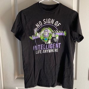 Disney Toy Story Buzz Lightyear No Intelligent Life Tee